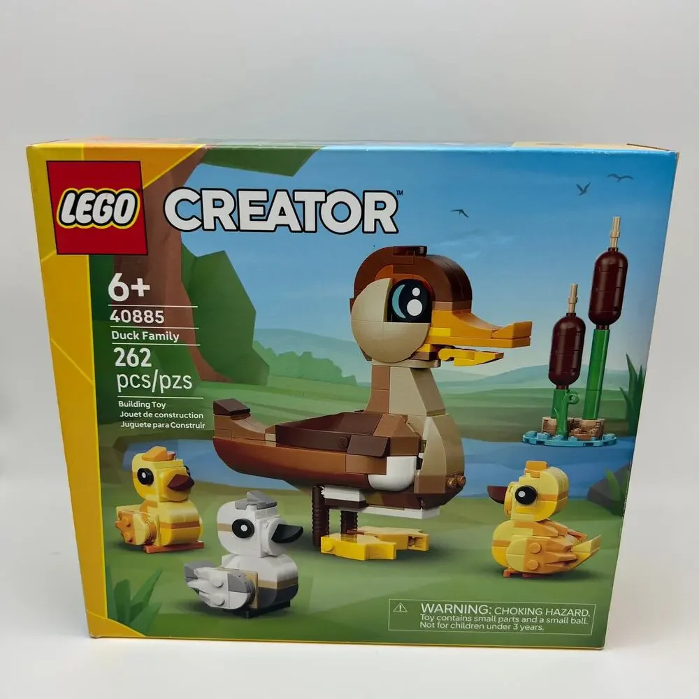 LEGO Creator Duck Family 40885 Nature Animals 2026 NEW Damaged Creased w/ Box
